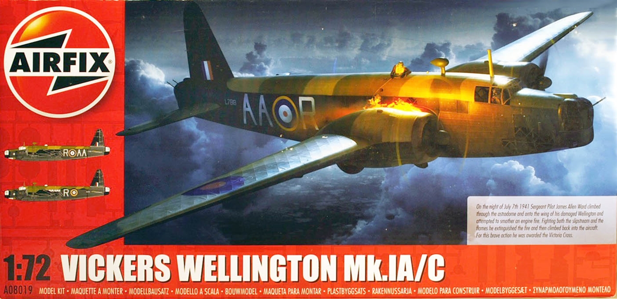 Airfix Vickers Wellington Mk.IA/C Scale 1:72 