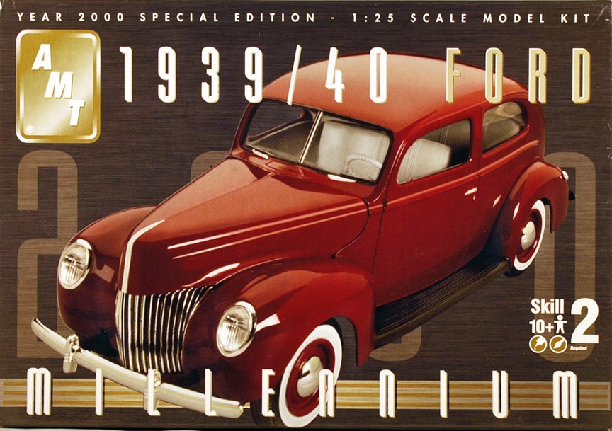 AMT ERTL 1:25 1939/1940 Ford Sedan '40 Decal Sheet #6522U 