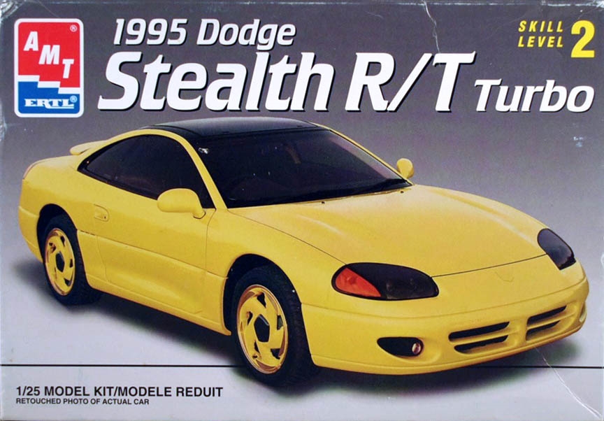 AMT 6531 1995 DODGE STEALTH RED R/T TURBO Promo 1/25 MODEL 
