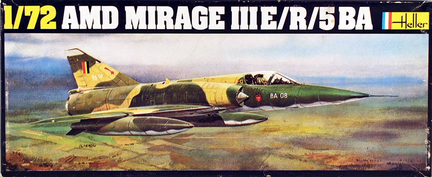 Heller 253 1/72 AMD Mirage IIIE/R/5BA