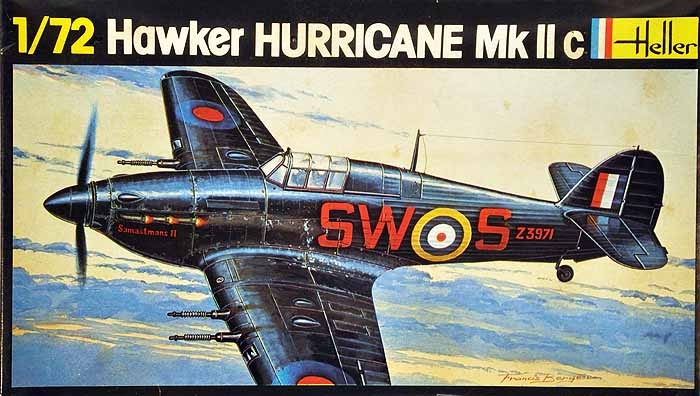 Heller 269 1/72 Hawker Hurricane Mk IIc