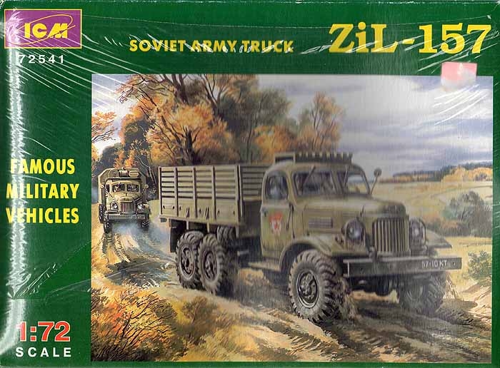 ICM 72541 1/72 ZIL-157 Army Truck 