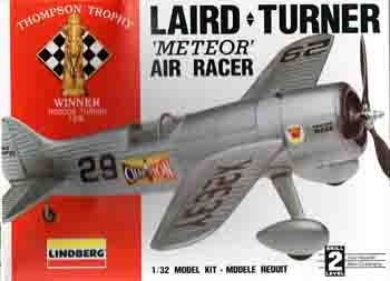 Lindberg 1 32nd Scale Laird Turner Meteor Air Racer Model Kit # 70562 for sale online 