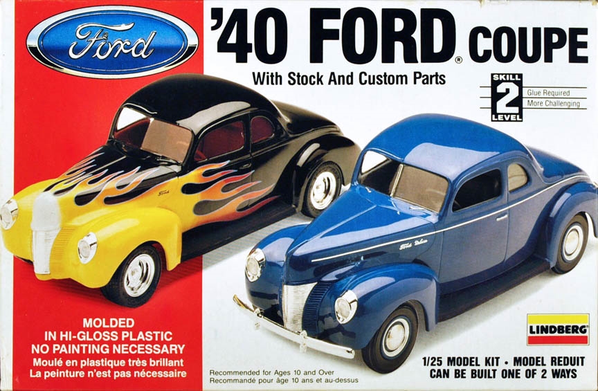 1940 Ford Coupe 3´n1 1:25 Lindberg 72159 