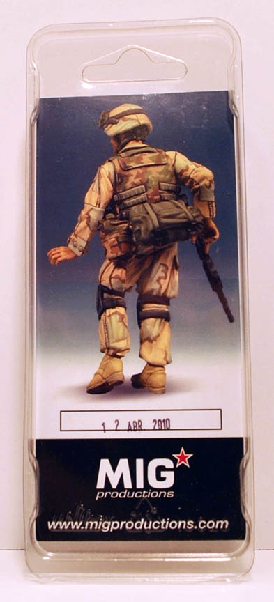 Mig 1/35 US Infantryman in Full Gear in Operation Iraqi Freedom Iraq War 35-298 