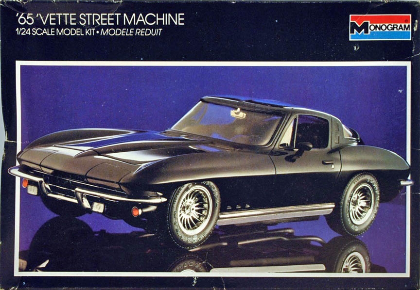 Monogram #2724 1/25 65 Corvette Street Machine Open F/si for sale online 
