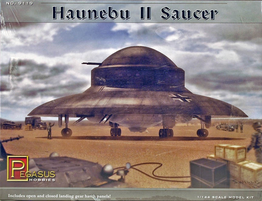 Pegasus 1/144 Haunebu II German WWII UFO Saucer Pgs9119 for sale online 