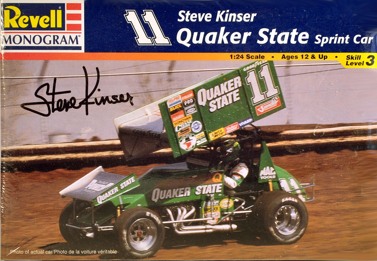 Revell #85-2517 Steve Kinser #11 Quaker State Sprint Car
