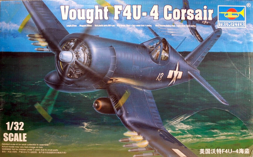 Trumpeter 1/32 02222 Vought F4U-4 Corsair
